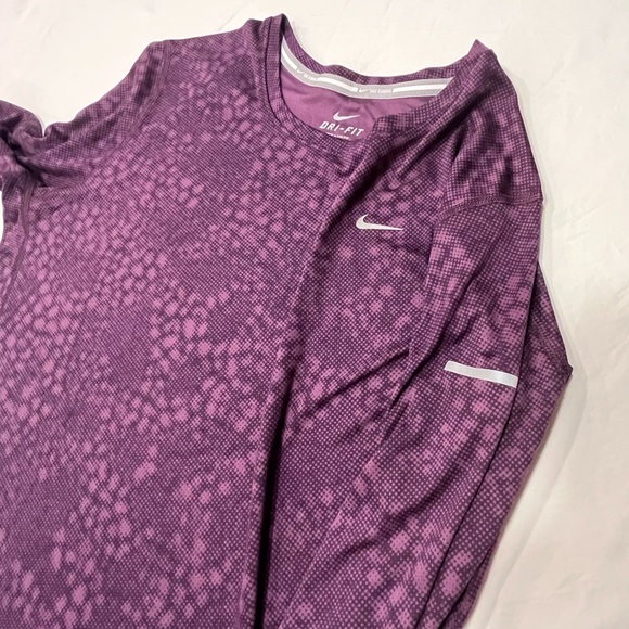 Nike Dry fit Running top long sleeve Size L‎ - Picture 3 of 10